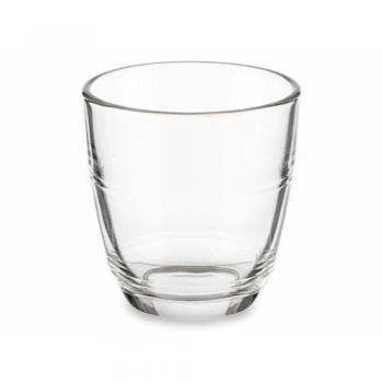Set de 12 Vasos Transparentes de Vidrio de 90 ml