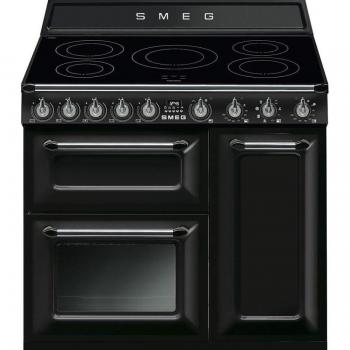 Cocina Inducción Smeg TR93IBL2 90cm Negro 5 Zonas