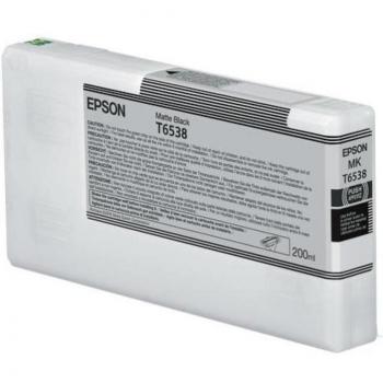 Cartucho de Tinta Original Epson T6538 Negro Mate