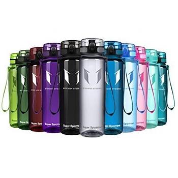 Super Sparrow Botella de Agua Deportiva - 1000ml - Sin BPA
