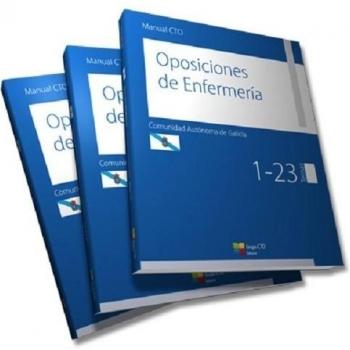 Manual CTO Oposiciones de Enfermería Comunidad Autónoma de Galicia: 1,2,3