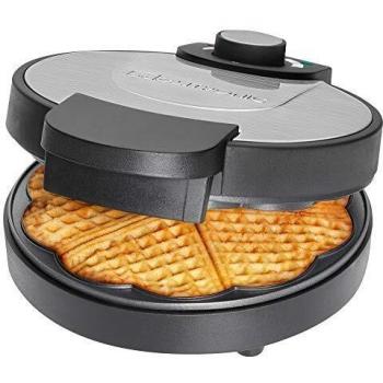 Clatronic Gofrera WA 3492 NegraAcero Inox