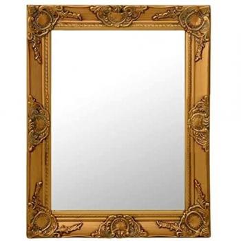 vidaXL Baroque Style Wall Mirror 50x60 cm Gold