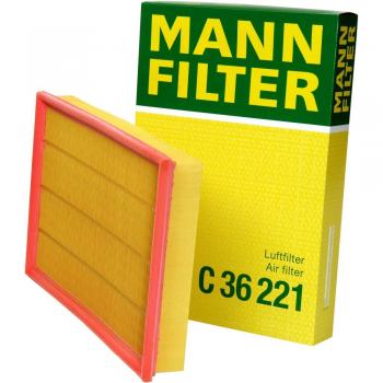 Original MANN-FILTER Filtro de aire C 36 221 – Para automóviles