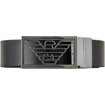 Emporio Armani Reversible Black Men's Belt - One Size