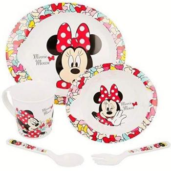 Stor SET MICRO BABY 5 PCS. MINNIE MOUSE - DISNEY - COLOR BOWS, multicolor ST-45379