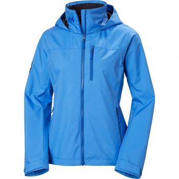 Helly Hansen Women's Crew Hooded Jacket 2.0 - Bright Blue S