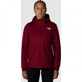 Chaqueta impermeable y transpirable The North Face Quest para mujer en color rojo (L)