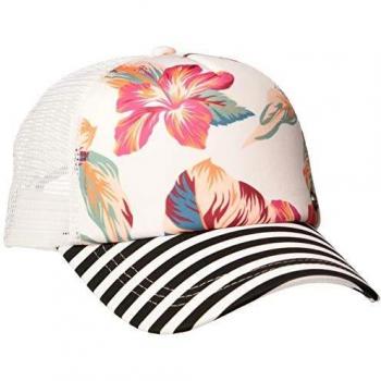 Roxy Beautiful Morning - Gorra Trucker para Mujer Gorra Trucker, Mujer, Snow White Tropic Call, 1SZ