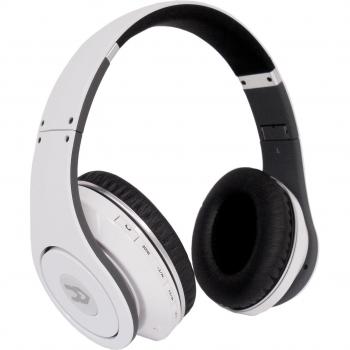 Avenzo AV611 - Auriculares de diadema cerrados con Bluetooth, blanco