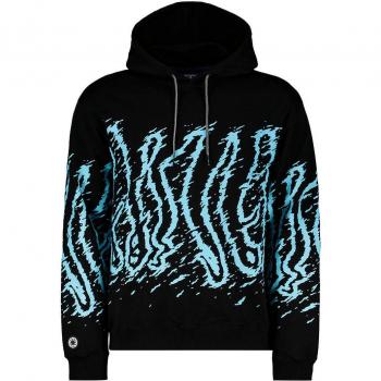 Multicolor XL Men's Lightweight Black Octopus Hoodie