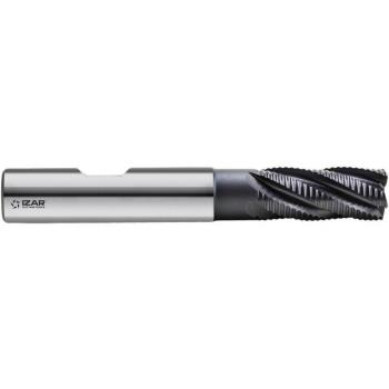 Izar 23141 Fresa Frontal Desbaste Fino PMX, TIALN-TOP, 6644, DIN 844 NR-F, 4Z, 9.00 mm Diámetro Corte