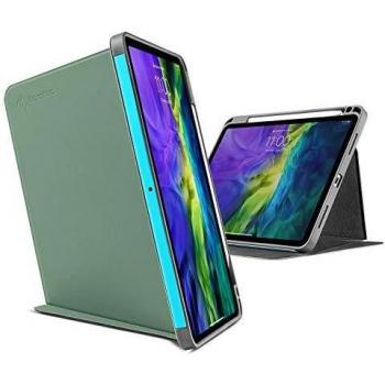 tomtoc Funda Dura para iPad Pro 11 2020 1.ª/2.ª Generación, Carcasa Protectora con Soporte Magnético, 3 Modos de Uso, Carga Inalámbrica para iPad Pencil, Smart Case Suspención/Activación Automática