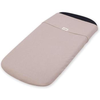 Sábana Anti Destape Capazo para Bebé de Algodón Orgánico Jyoko Beige 75x35cm