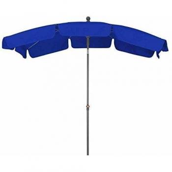 Schirm 2,1x1,4 Poly blau Gest anthr/Pol blau UV
