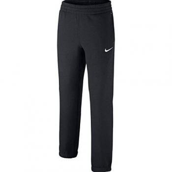 NIKE Brushed Fleece Cuffed Pantalones, Niños, Negro