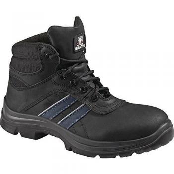 Botas de seguridad Andy High talla 43 cuero búfalo negro/azul S3 SRC EN ISO 20345