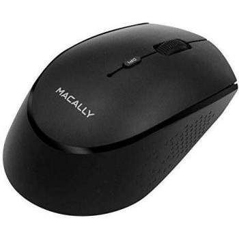 Macally Raton Optico BTEZMOUSEBAT-B Negro