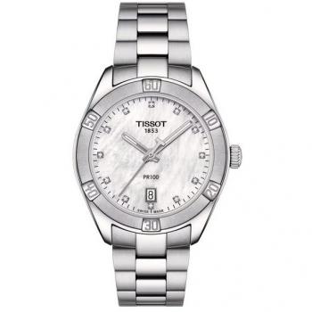 Tissot PR 100 Sport Chic 36mm Quartz Ladies Watch