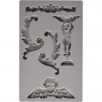 Prima Marketing Hierro Orchid Diseños vintage art Decor – Molde barroco # 5