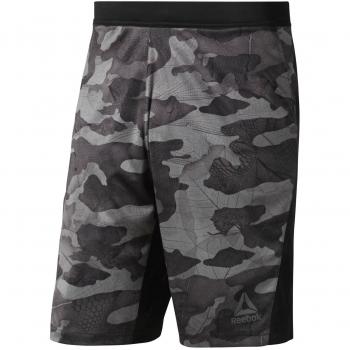 Reebok Speedwick Knit Aop Pantalones Cortos, Hombre, Negro, XL
