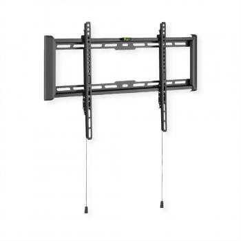 Soporte de pared para TV fijo, 37''-80'', hasta 75 kg, color negro