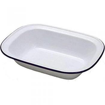 Ibili 905020 FUENTE RECTANGULAR BlancoA 20 CM