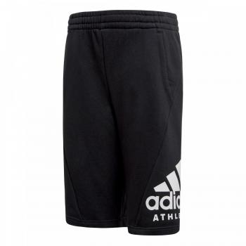 adidas Yb Sid Pantalón Corto, Niños, Negro / Blanco, 176
