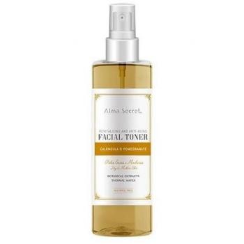 Alma Secret Revitalizing and Anti-Aging Facial Toner with Calendula & Pomegranate 200ml for Dry or Mature Skin