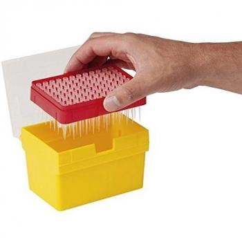 Neolab 7 3040 Multibox Plus para Neomultitray Puntas de Pipeta, Amarillo