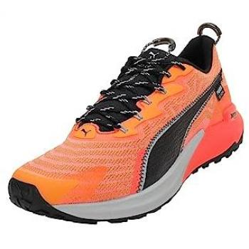 Puma Fast-Trac Nitro 2 Zapatillas de Running Unisex Adulto, Neon Sun-Clementine Black, 42 EU