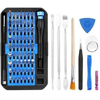 Juego De Herramientas 76 En 1, Destornilladores De Precisión Profesionales Kit De Herramientas De Precisión Para Todo Tipo De Tornillos, Para Móvil,Tablet, iPhone, Smartphone, PC, Cámara, Reloj etc