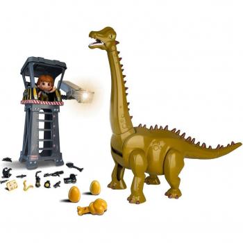 Pin y Pon Action Diplodocus y Torre Vigilancia