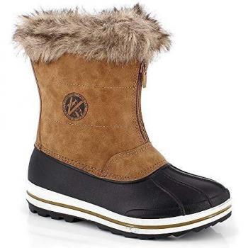 Kimberfeel Avalanche - Botas de nieve para niña, Beige, 40