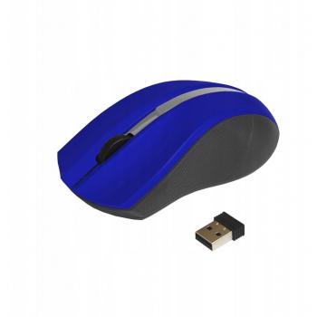 Ratón inalámbrico óptico USB ART AM-97E azul