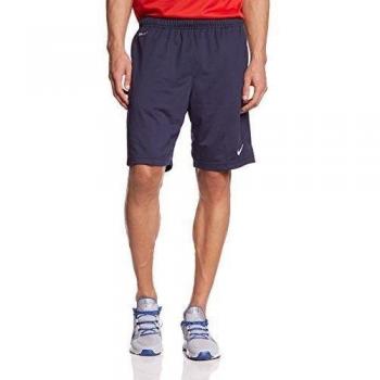 Nike Libero Knit Short - Pantalón corto para hombre, color negro / blanco, talla L