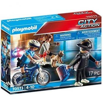 Playmobil City Action Police Bicycle: Pickpocket Chase 70573