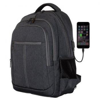 Mochila para portátil 15.6 '' cable usb negro PHBOSTONB PHOENIX