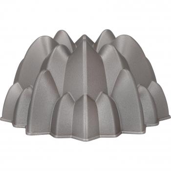 Molde Decorativo para Tartas de Aluminio Fundido de 24 cm, Antiadherente y Resistente a Arañazos, Duradero y Ligero