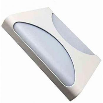 Aplique LED Blanco 18W IP44 - Luz Neutra 4000K - 5500K - Silamp