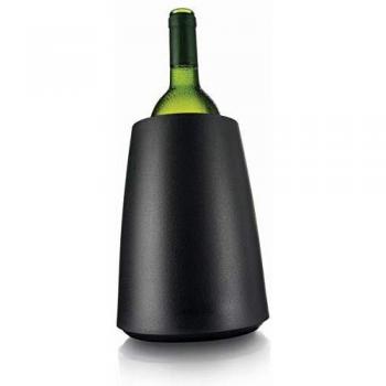 Vacu Vin 3649460 Cubitera/enfriador, Plástico, Negro