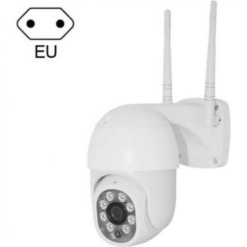 Cámara IP Inalámbrica de Vigilancia 1080P HD Impermeable para Exteriores con IR y Bajo Consumo de Energía