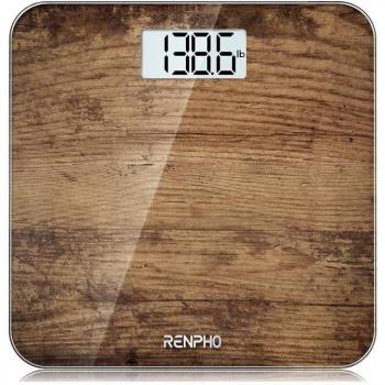 Báscula de Baño Renpho Core 1S Marrón con Medición de Peso y Composición Corporal