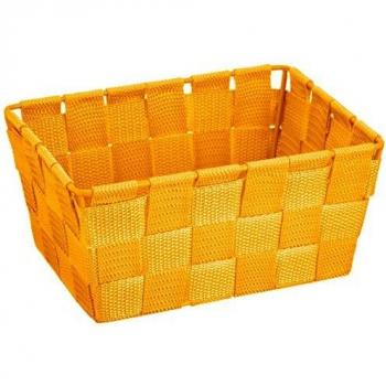 Wenko Adria Cesta, Polipropileno, Naranja, 14x19x9 cm