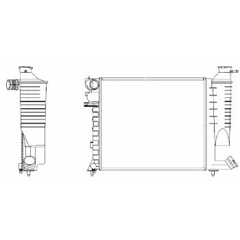 Hella  8MK 376 717-511 radiador