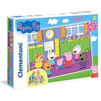CLEMENTONI - PUZZLE FLOOR PEPPA PIG 40PZS
