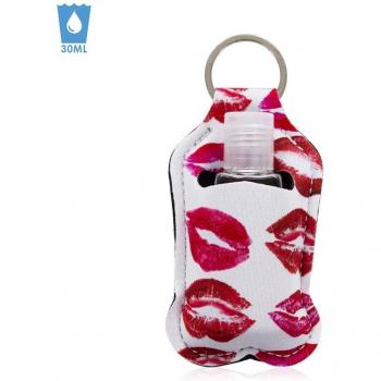 Llavero botella higienizante de manos alcohol rellenable 30 ml
