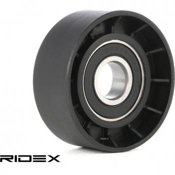 Polea Inversora/Guía RIDEX 312D0015 para VW, AUDI y PORSCHE - Correa Trapezoidal Estriada