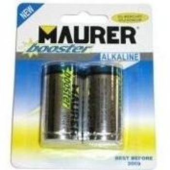 Pack Doble de Pilas Alcalinas Maurer C / LR14 1.5V