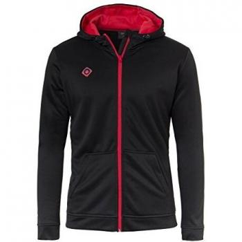 Izas Bulnes Sudadera, Hombre, Negro/Rojo, L